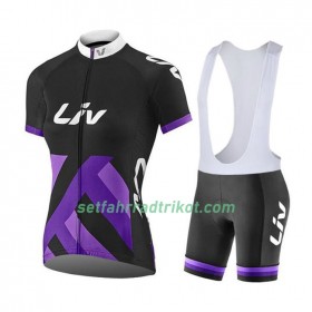 Fahrradbekleidung Radtrikot Kurzarm + Trägershorts 2017 CCC Liv Damen N002